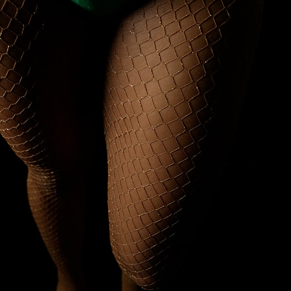 MelanMas Mocha Fishnets